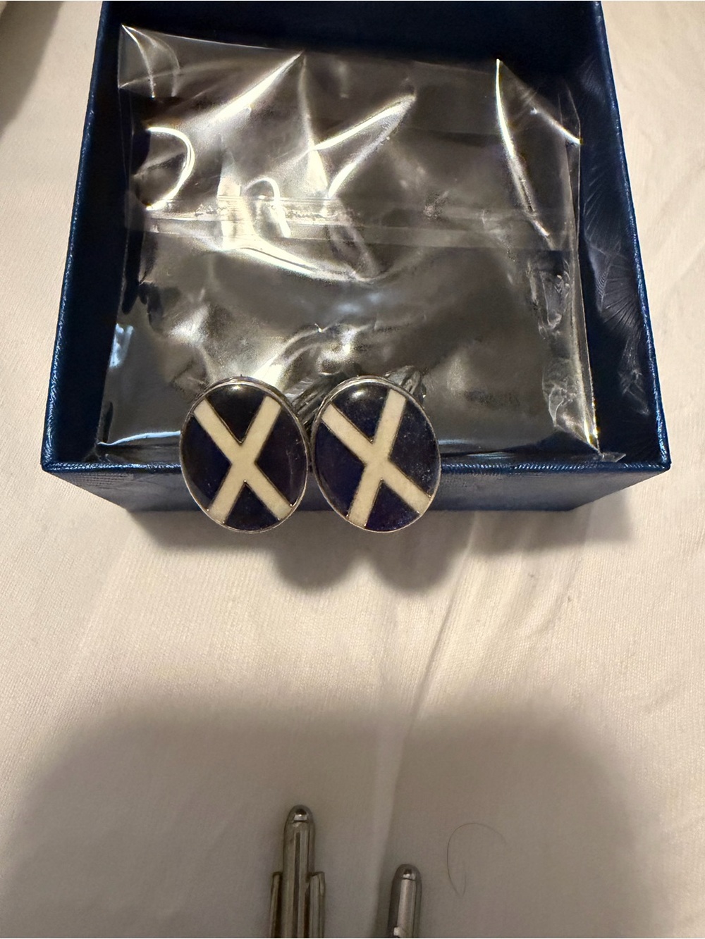 Scotland themed classic cuff links